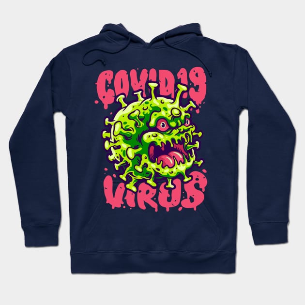 coronavirus Hoodie by sufian